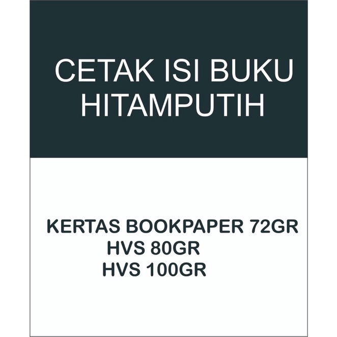 Jual Cetak Isi buku hitam putih | Shopee Indonesia