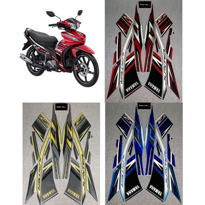 Jual Stiker Striping Motor Standar Pabrikan Yamaha Jupiter Z1 2016