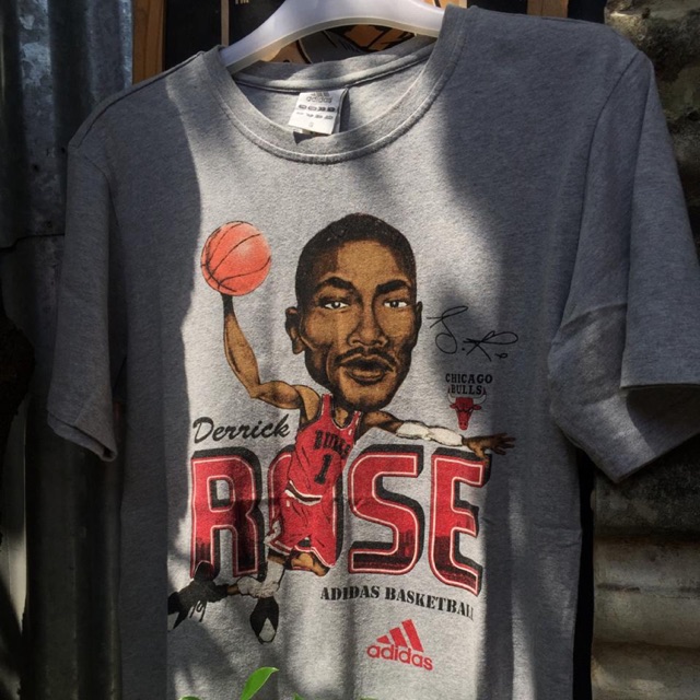 Jual T Shirt Adidas NBA x Derrick Rose Shopee Indonesia