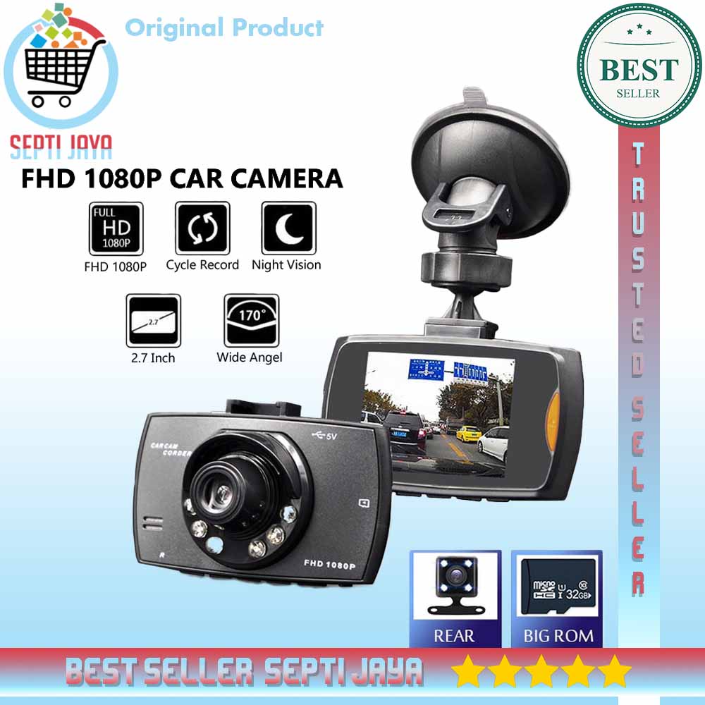 Jual Car Cam Corder Kamera Mobil FULL HD 1080P DVR Original HDMI Camera ...