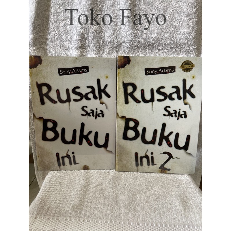 Jual Paket 2 Buku Rusak Saja Buku Ini 1 Dan 2 / RUANG REMAJA | Shopee ...