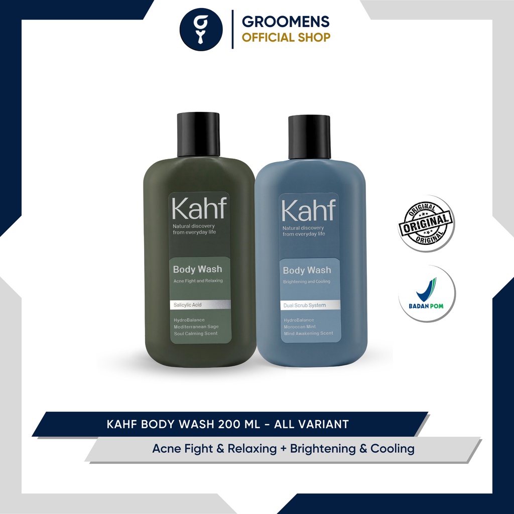 Jual Kahf Body Wash 200 ml - All Variant (Satuan) | Shopee Indonesia