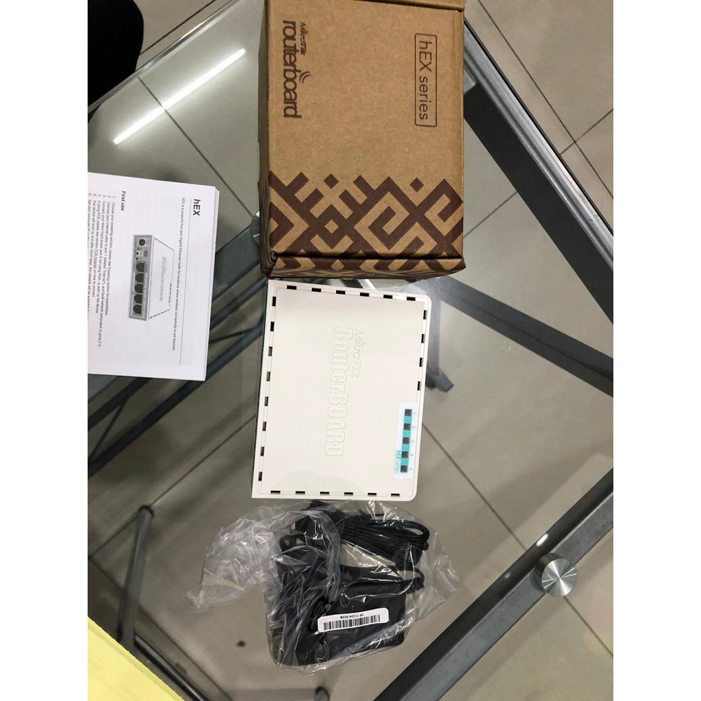 Jual Mikrotik Routerboard RB750G R3 hEX 5xLAN Gigabit | Shopee Indonesia