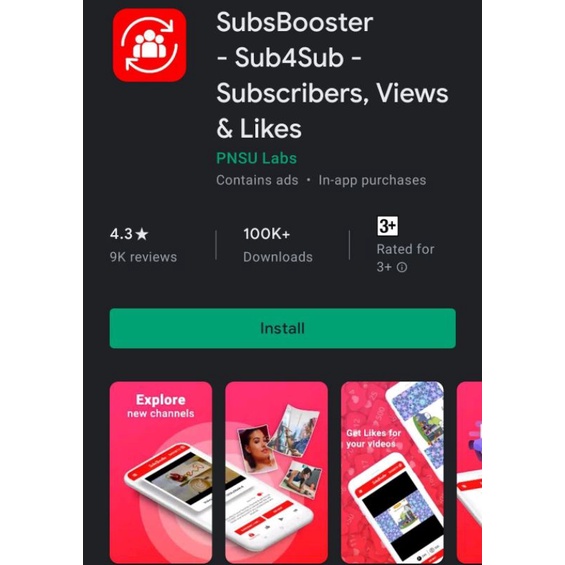 Jual Subscribe View Like Youtube Koin SubsBooster | Shopee Indonesia