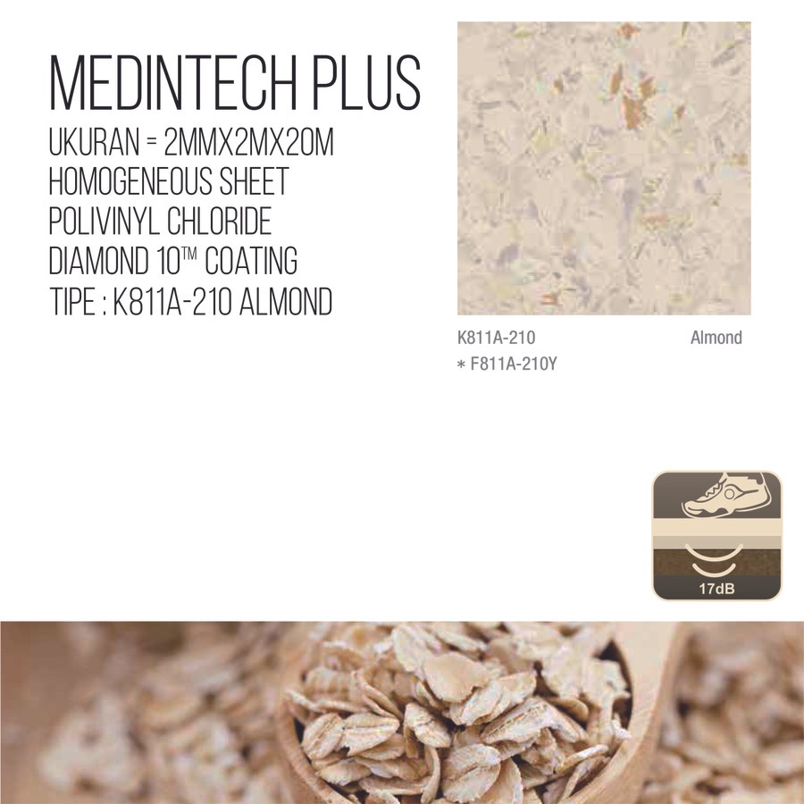 Jual Vinyl Armstrong Medintech/Vinyl Sheet Homogeneous K811A | Shopee ...