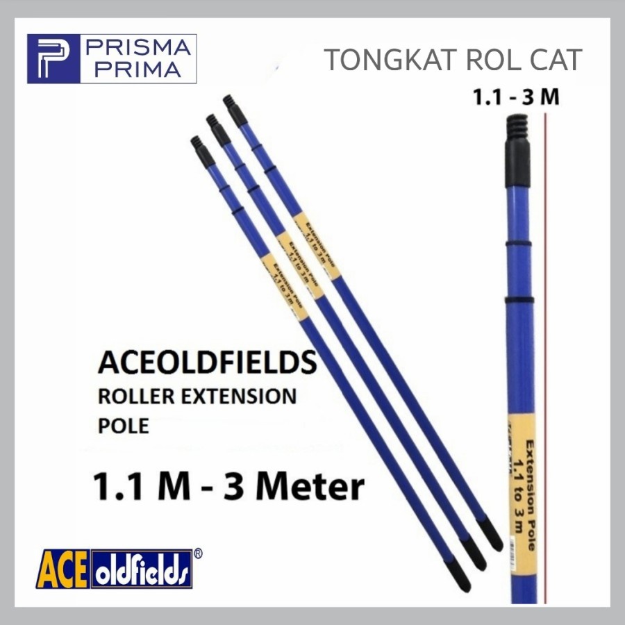 Jual Tongkat Gagang Roller Roll Rol Cat ACE OLDFIELDS Extension Pole