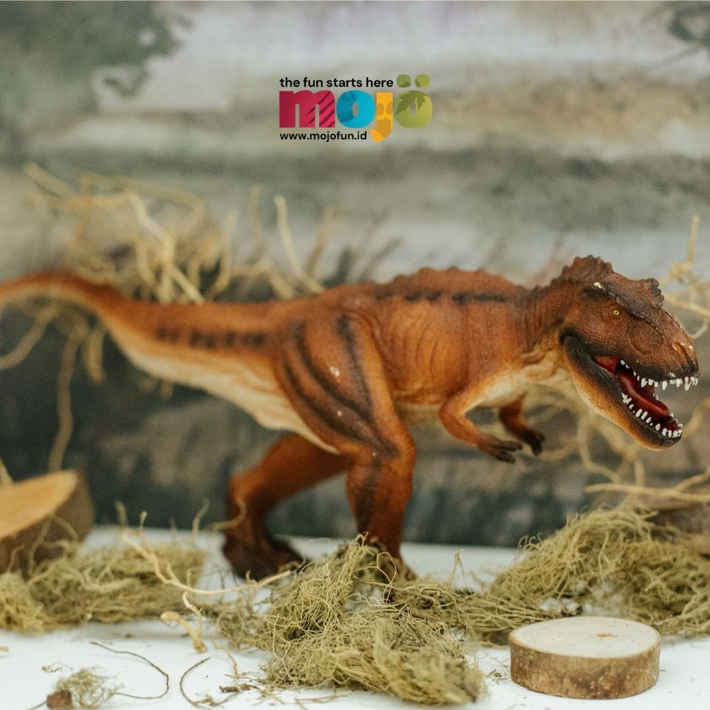 Jual Mojo Fun Deluxe T Rex with Articulated Jaw 87379 - Prehistoric ...