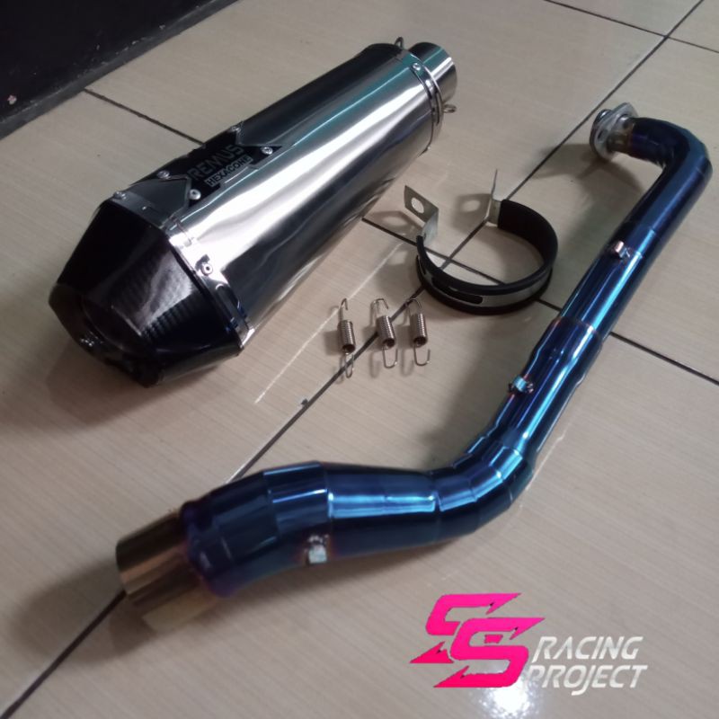 Jual KNALPOT RACING REMUS X MATIC aerox nmax xmax vario beat lexi ...