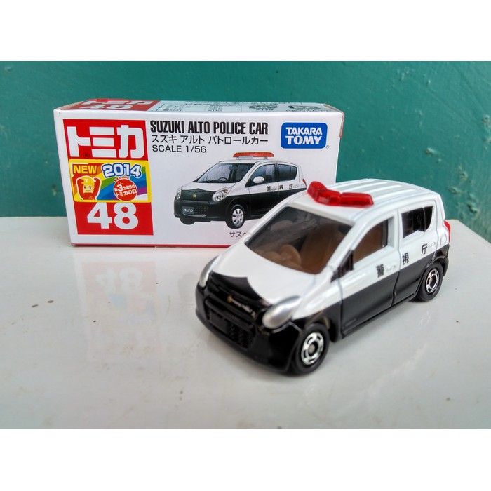 Jual Mobil polisi Suzuki Alto Police car Tomica reguler no 48 Diecast