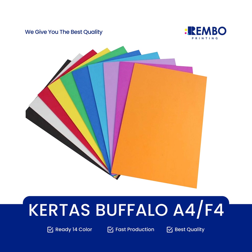Jual Kertas Karton Buffalo 200 Gram / Bufalo / Karton Tekstur High