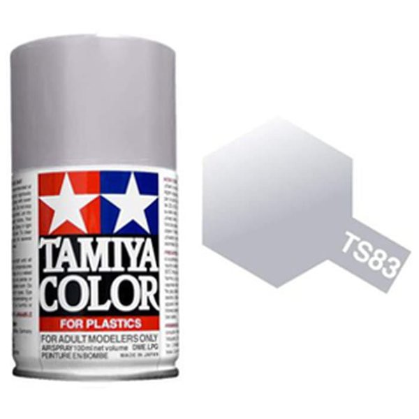 Jual Tamiya Spray Can Paint TS 83 Metallic Silver Cat Gundam Model Kit