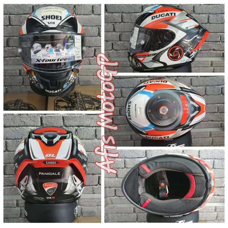 Jual Helm Shoei Ducati Corse Shoei Ducati V Shoei X Xspirit Clone