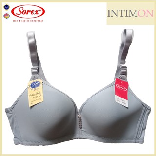 Sorex Bra Tanpa Kawat Cup Besar 9813 Kait 3 Ukuran 34-40