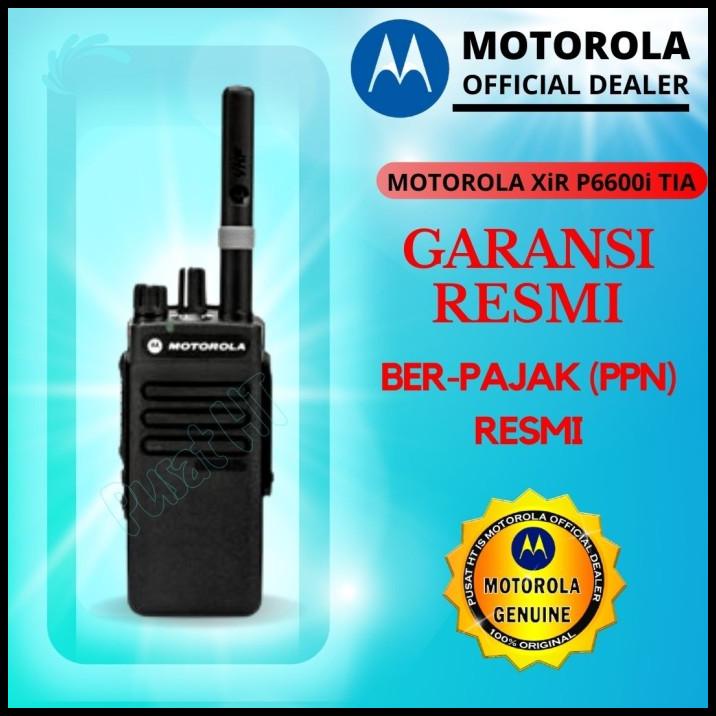 Jual Ht Motorola Xir P6600I Vhf Tia Original P 6600I Tia P-6600 Tia ...