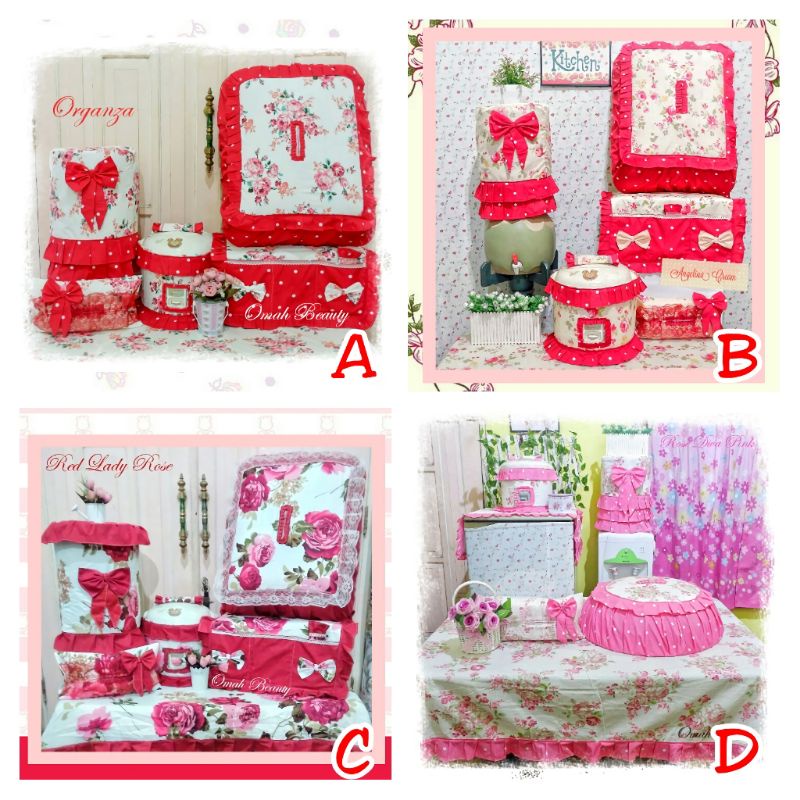 Jual PREORDER Home Kitchen Set Dapur Shabby Shabbychic Bunga Vintage ...