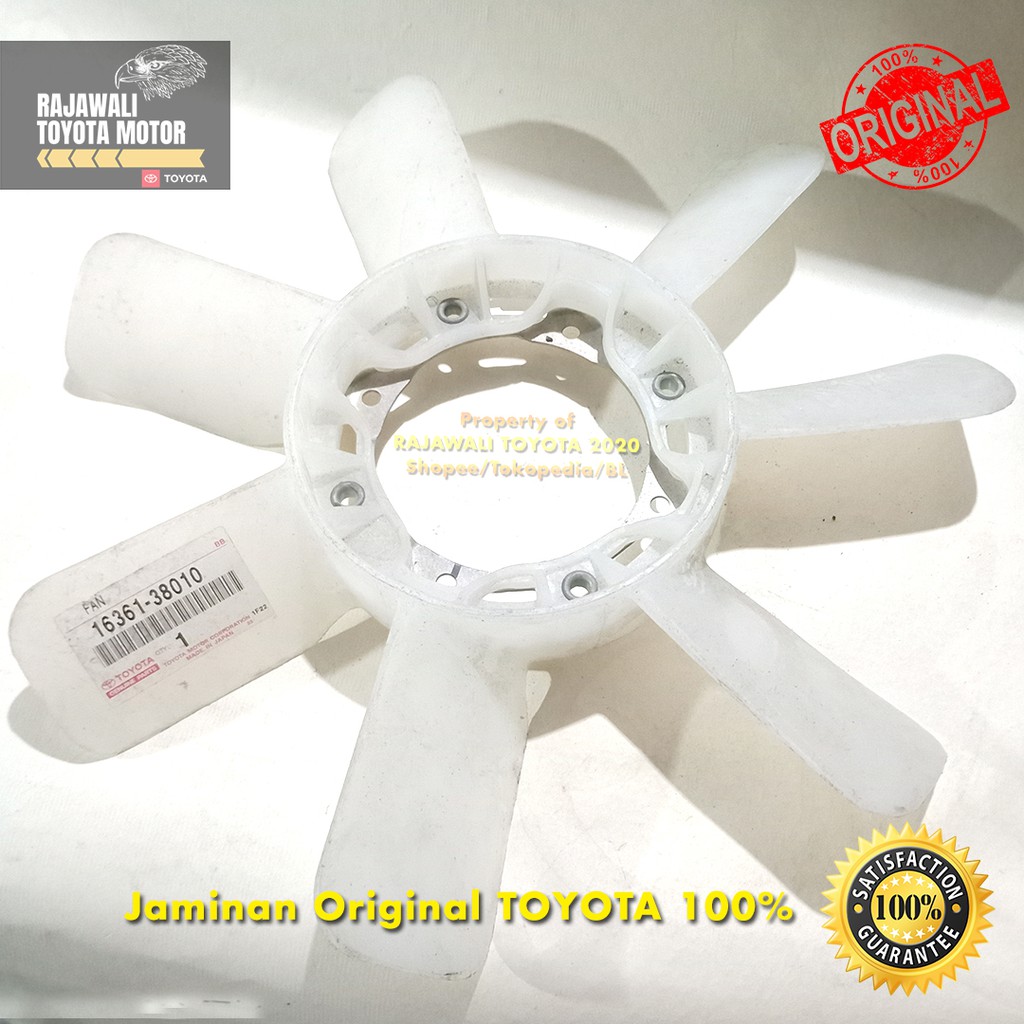 Jual Kipas Radiator Kijang Kapsul & Grand 7K Fan Blade Bensin Original
