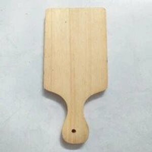 Jual Talenan Kayu Tebal Model Raket Tenis Meja/Papan Potong D 13x20cm ...