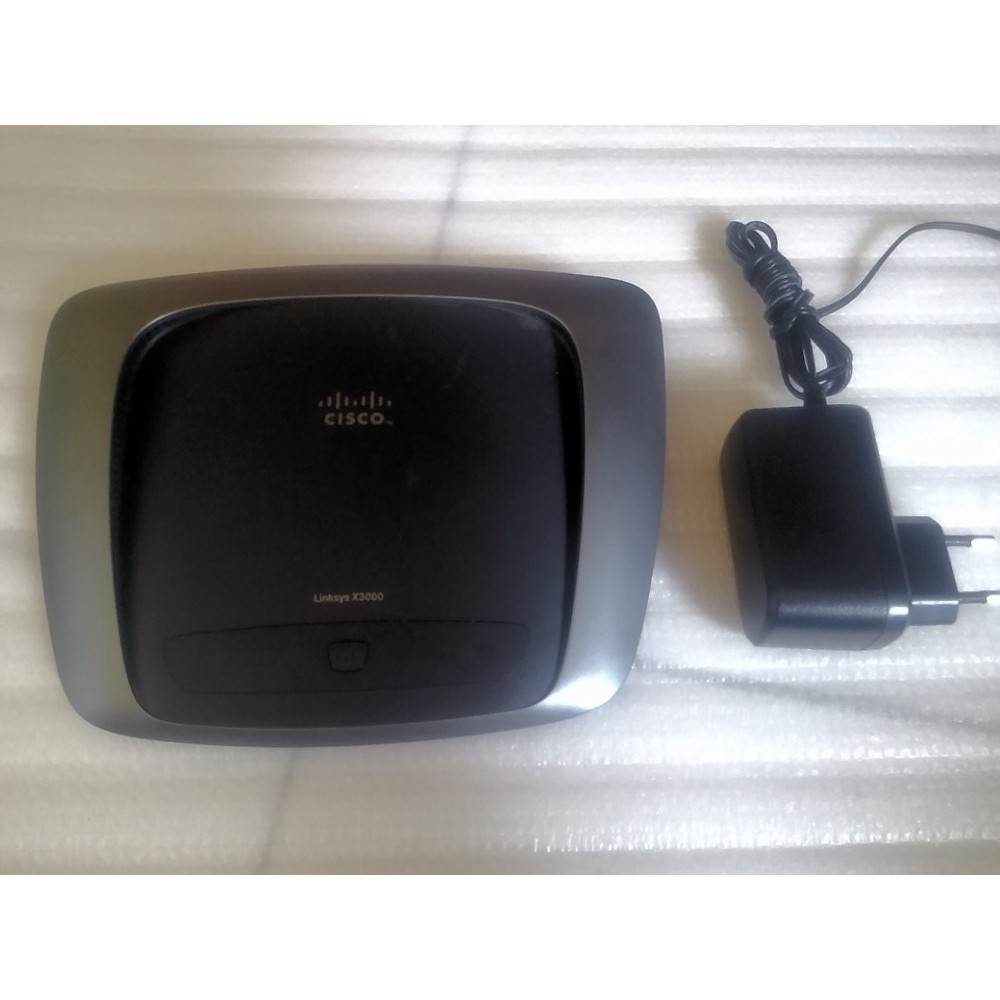 Jual Linksys Cisco X3000 Advance Wireless N ADSL2 + Modem Router ...