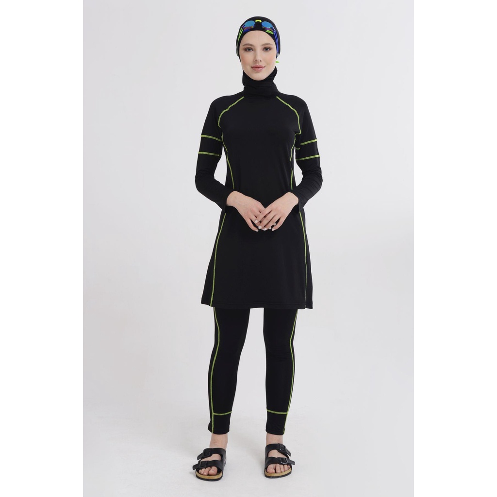 Jual Muslim Swimwear Burkini Islamic Women Modest Hijab Swimsuit Full