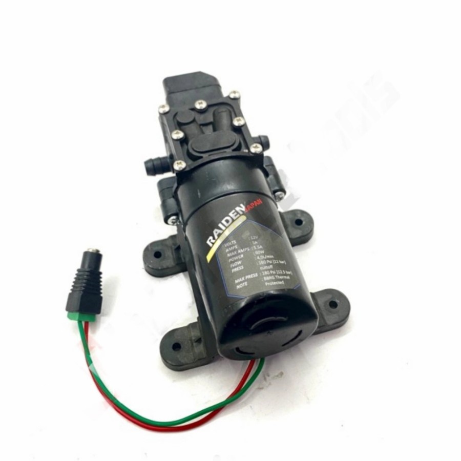 Jual DINAMO POMPA AIR RAIDEN DC 12V 160 Psi DINAMO MESIN CUCI MOTOR AC ...