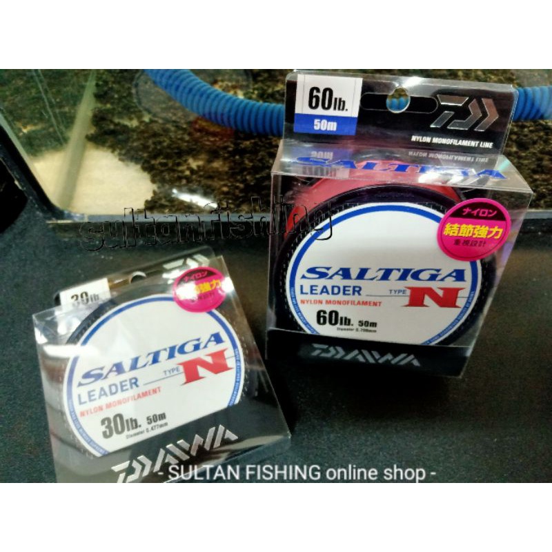 Jual Senar Pancing Leader DAIWA SALTIGA Type N 30lb ~ 100lb Non Fluoro ...