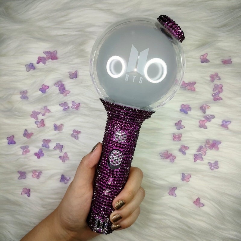 Jual stiker lightstick bts spesial edition rhinestone diamond | Shopee ...