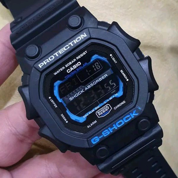 Jam Tangan Pria Casio G-Shock GXW-56E Black Blue KINGKONG GX-56 Ori BM