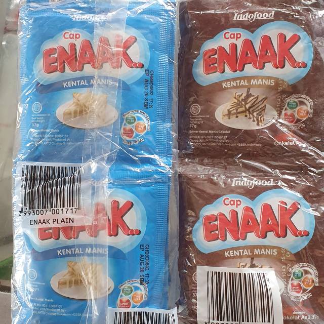 Jual Susu Kental Manis Cap Enak 37gr 1renceng 6pcs Shopee Indonesia