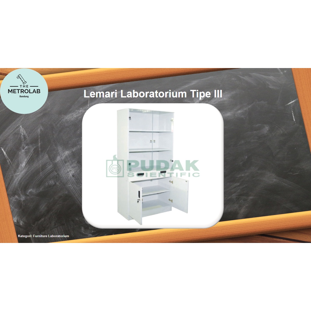 Jual Lemari Laboratorium Tipe III Laboratory Cupboard Type III 80