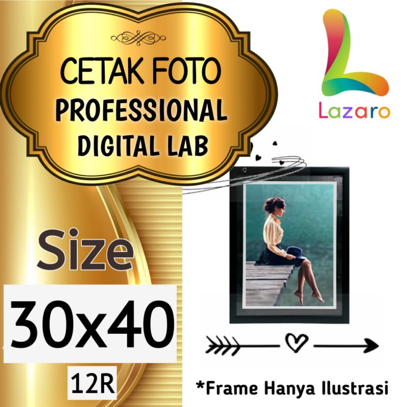 Jual Cetak Foto 30x40 Cetak 12r Doff Photo Paper Shopee Indonesia