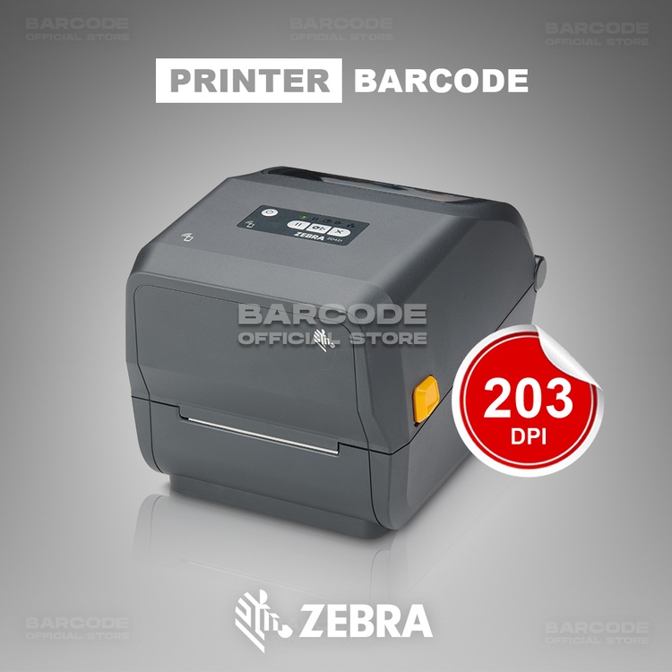 Jual Zebra ZD421 203 DPI Printer Barcode Cetak Stiker Label ZD421t
