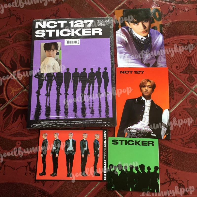 Jual Unsealed NCT 127 Sticker Album + Poster (pc Doyoung Boneka ...