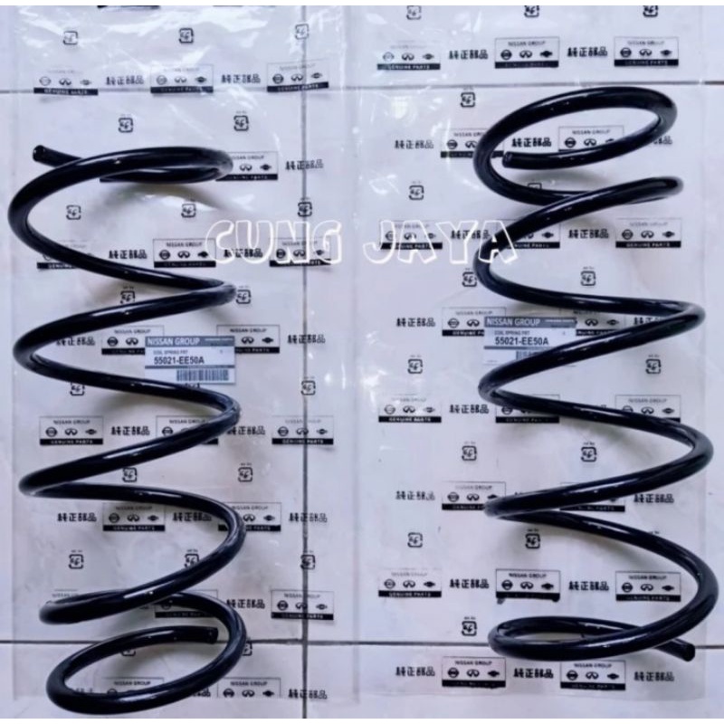Jual PER KEONG ULIR SPIRAL COIL SPRING DEPAN FRONT LATIO ASLI JAPAN ...