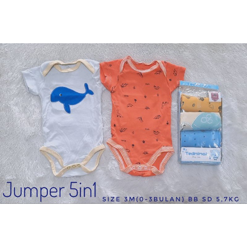 Jual jumper carter 5in1 bodysuit bayi Shopee Indonesia