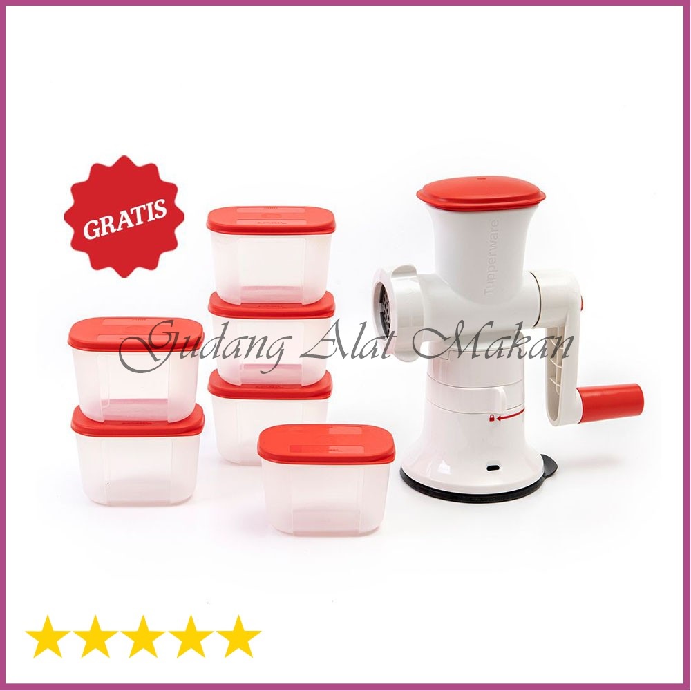 Jual TUPPERWARE Fusion Master Mincer FREE Shopee Indonesia