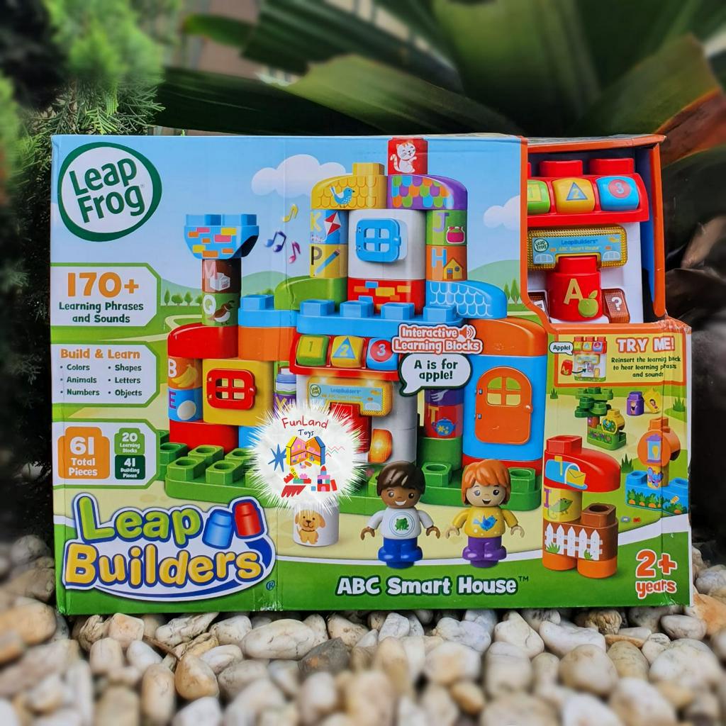 Learning Blocks Leapfrog Leapbuilders Abc Smart House Leapfrog