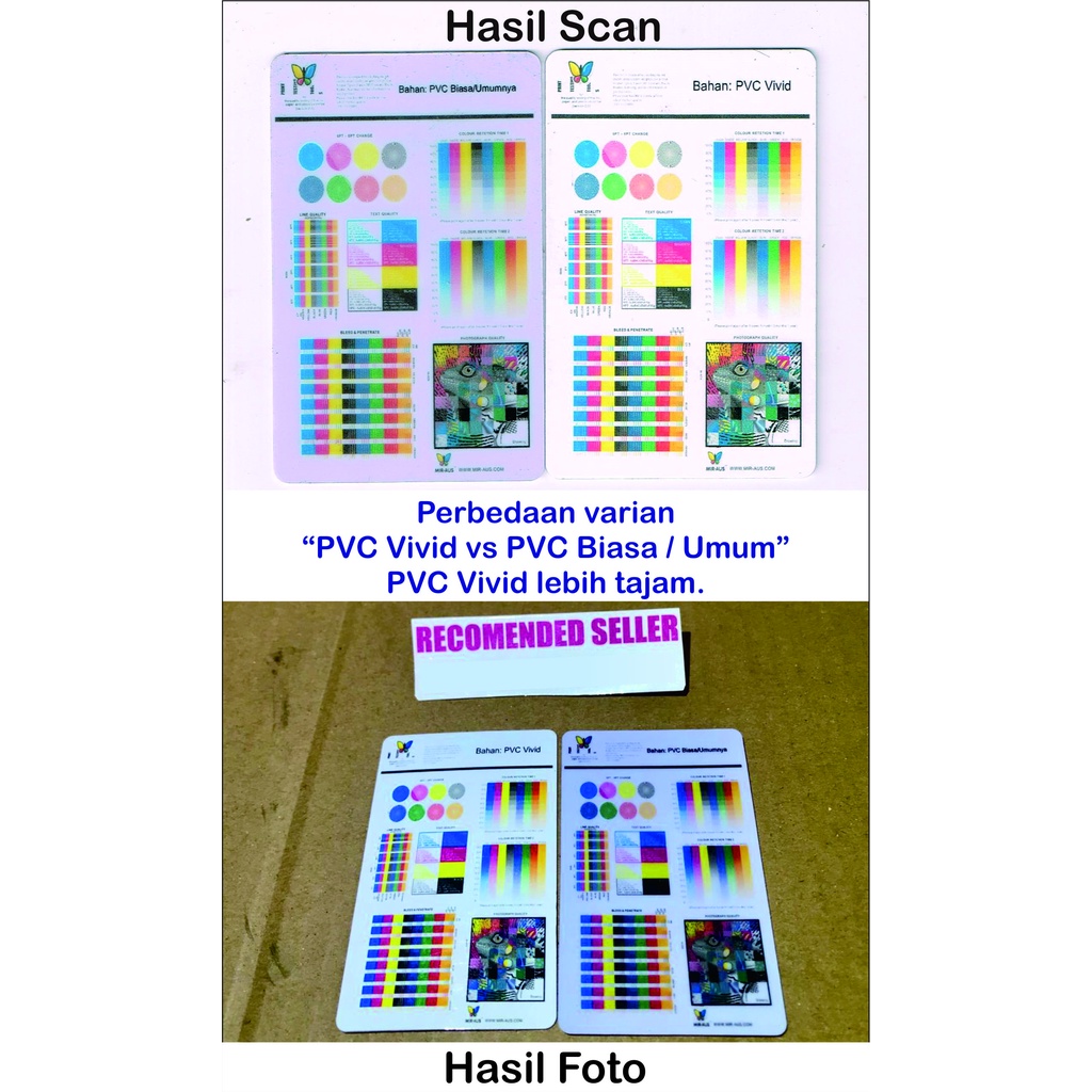 Jual Cetak Print Id Card Kartu Pelajar Member Khusus Siap Cetak Corel