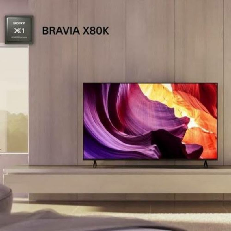 Jual SONY BRAVIA KD55X80K 4K HDR SMART GOOGLE TV 55 Inci 55X80K