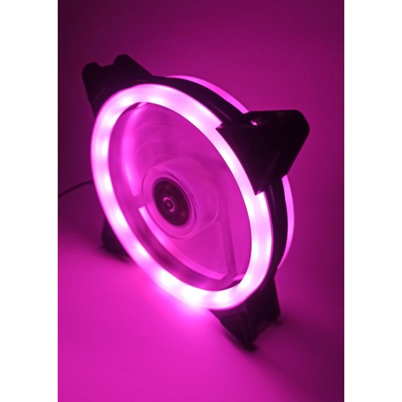 Jual FAN CASE CASING RING GAMING PC/CPU RGB 12CM PREMIUM QUALITY ...