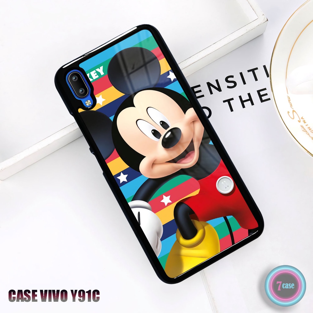 Jual [RN32} Case Glossy Kilau Hp Vivo Y91C Y1S Casing Hp Motif