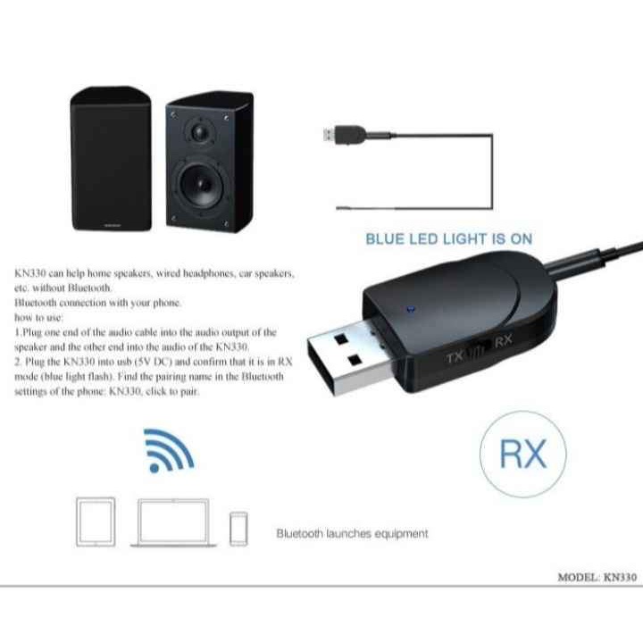Bluetooth 5.0 Audio Receiver/Transmitter