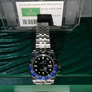 Harga rolex batman hot sale