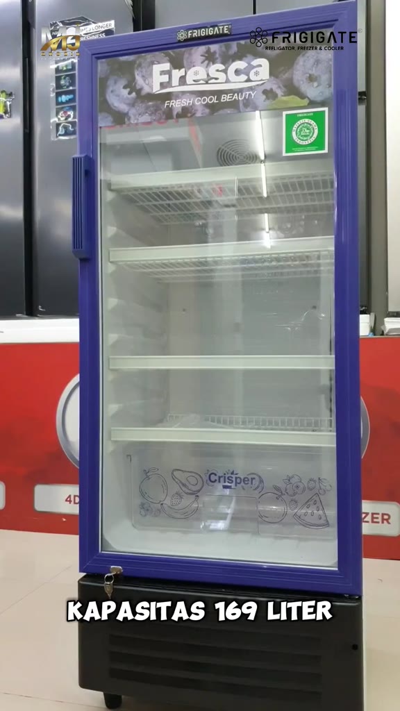 Jual SHOWCASE FRIGIGATE FRESCA 195 CS 3 RAK DISPLAY COOLER LOW BY ...