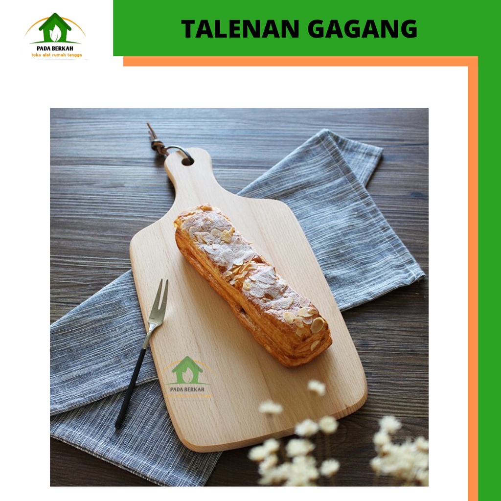 Jual Talenan Kayu Pinus Gagang Mini Terbaik Talenan Kayu Gagang Tatakan ...