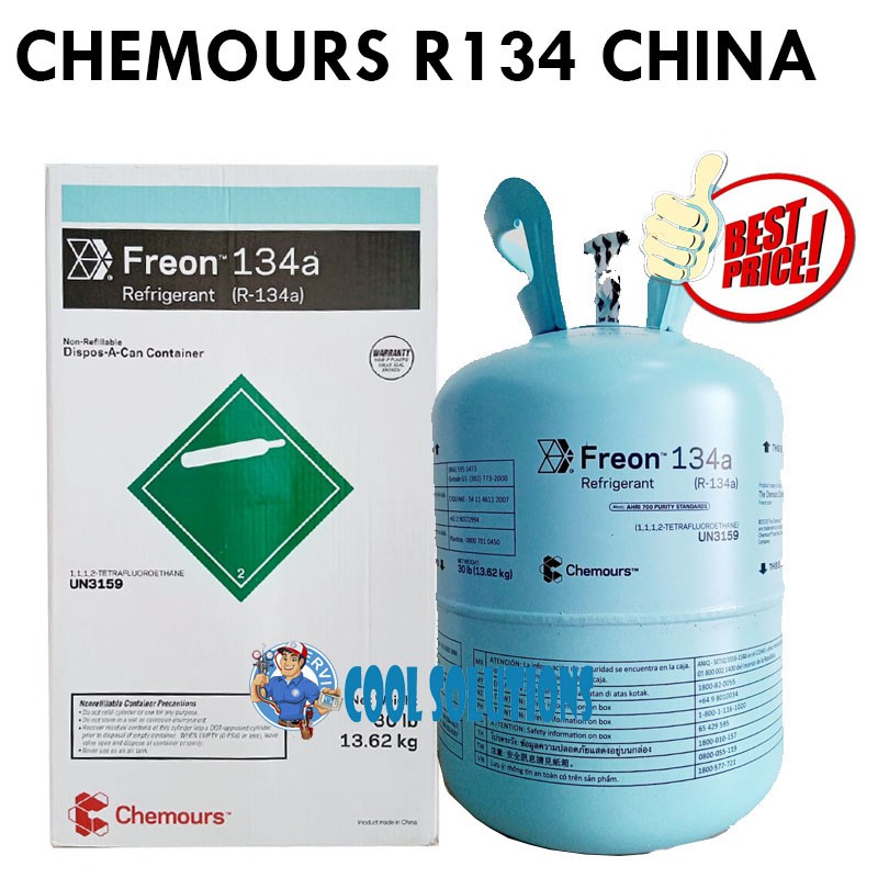 Jual CHEMOURS FREON R134A CHINA ASLI | Shopee Indonesia
