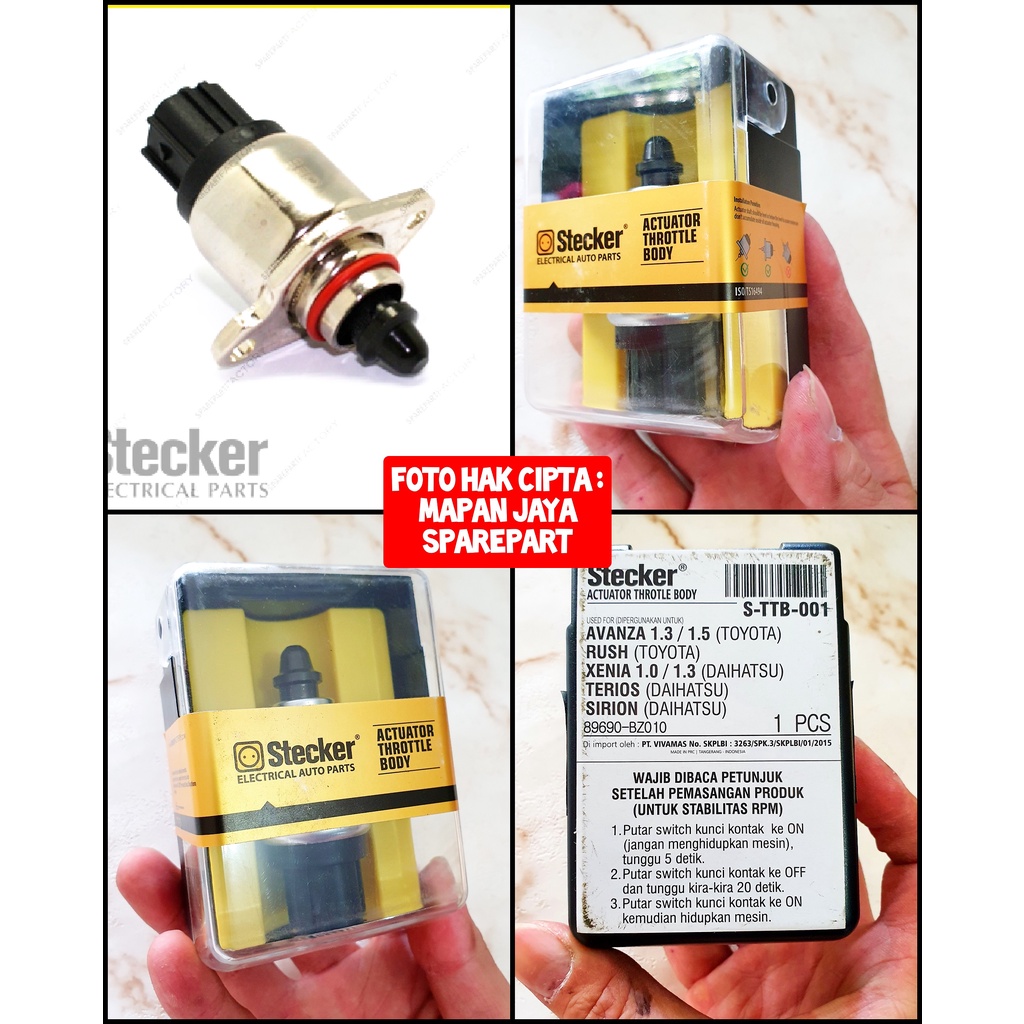 Jual ISC RPM IDLE SPEED CONTROL AVANZA / XENIA / RUSH / TERIOS