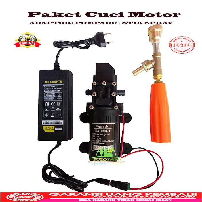 Jual Alat Cuci Motor Mobil Ac Cuci Jet Cleaner Portabel | Shopee Indonesia