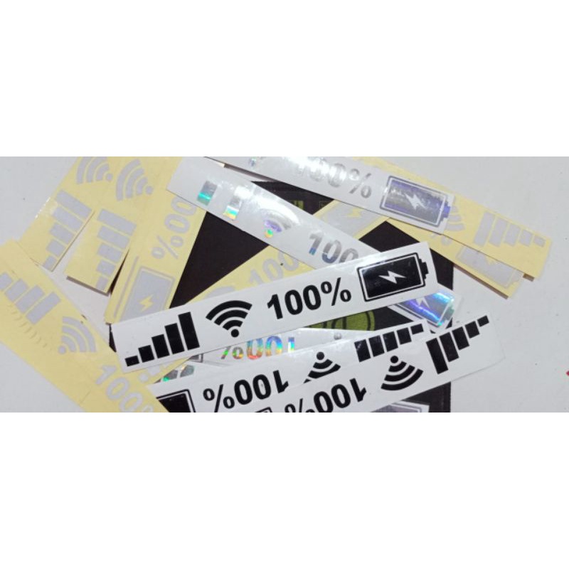 Jual stiker cutting WiFi batrey/stiker viral/sticker murah | Shopee ...