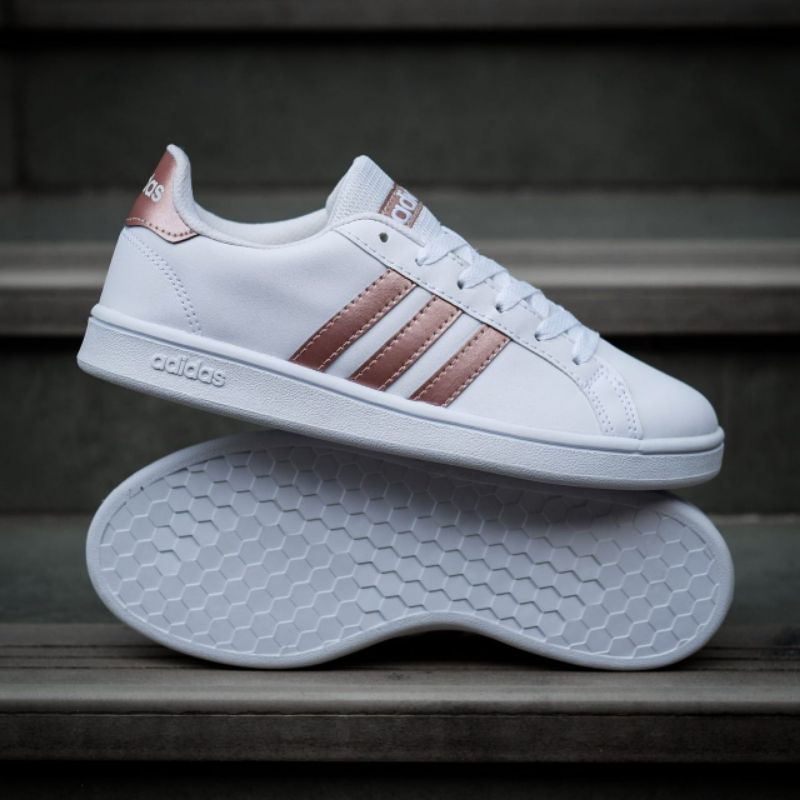 Adidas grand 2025 court oro rosa