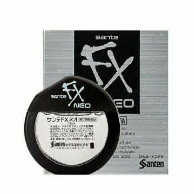 Jual Santen Sante FX V+ Gold - FX Neo Cool Silver 12 ml Eye Drop Japan ...